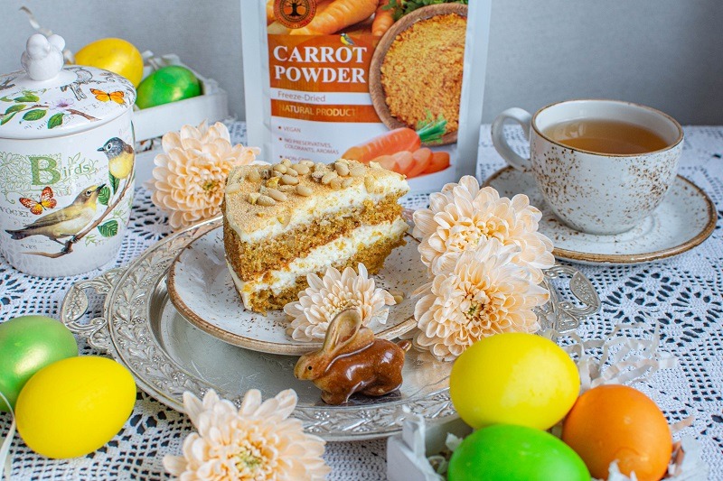 Delicious Carrot Cake Recipe for Easter! HAPPY EASTER!